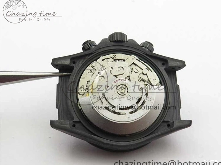 Edition Dial Daytona DIW Strap Blue Carbon A4130 Light Blue OMF Best Light Nylon on 1123